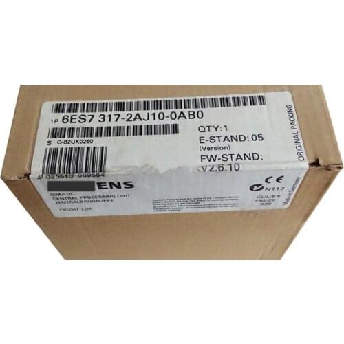 New original 6ES7317-2AJ10-0AB0 OABO S7-300PLC module card CPU317-2DP spot