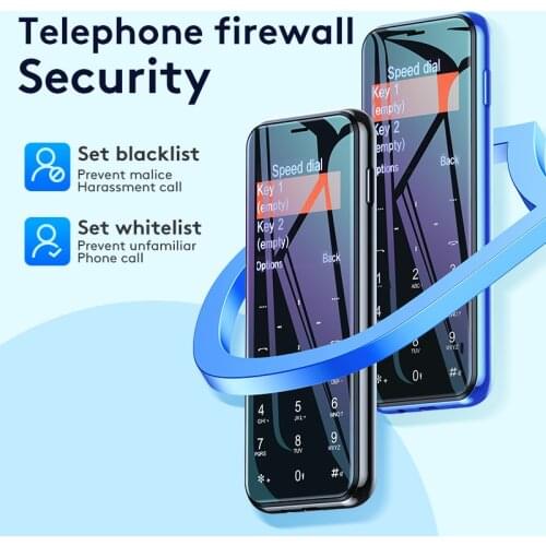 Original ULCOOL V66 Plus Luxury Dustproof Shockproof Ultrathin Card Mobile Phone With MP3 Bluetooth 1.67inch CellPhones Hebrew