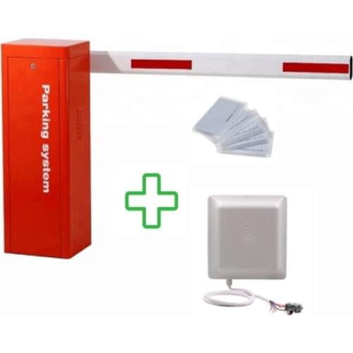 Manufacturer Automatic Car Boom Barrier Road Traffic Gate for Parking Lot with UHF Reader&card&remote Gate Arm3-5m Boom Barrier