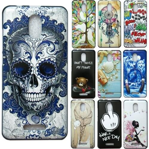 Girl Cat Don't Touch My Phone Dream Catcher Angel Skull Wolf Haha Tree Seashell TPU Silicon Back Case Cover for Wiko Jerry 3