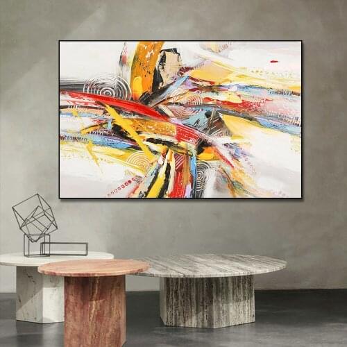 Modern Abstract Street Graffiti Poster Picture and Print Colorful Wall Art Canvas Painting for Living Room Decoration Home Decor