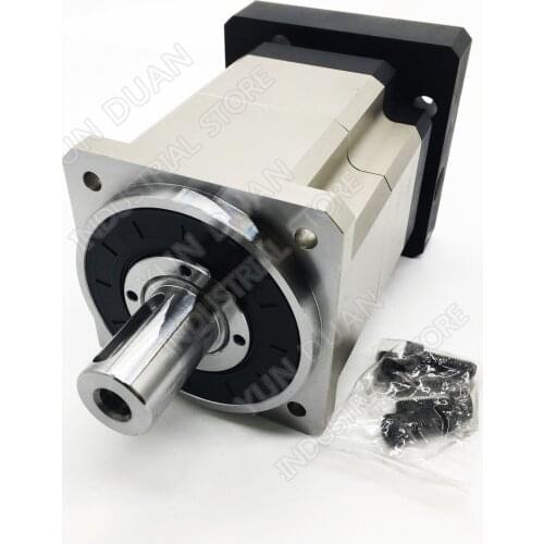 28:1 Gearbox Helical Planetary 5 Arcmin Reducer 28 Ratio 22mm Input for NEMA52 120mm 130mm 1KW - 3KW AC Servo Motor Robot CNC