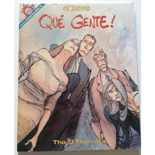 BANNERS OF HUMOR N. 75, what people, year 1991, ED. On Thursday, 1st edition, author THA and J. THARRATS, COMIC SATIRICO