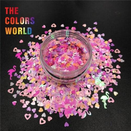 TCT-468 Valentines Day Love Nail Glitter Nail Art Decoration Handwork Tumbler Crafts DIY Accessories Festival Party Supplier
