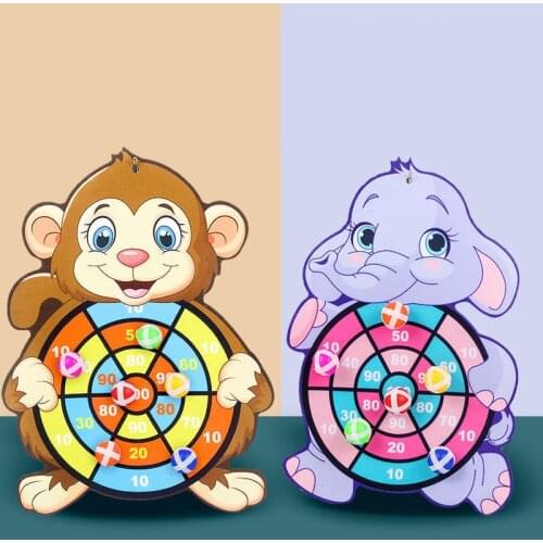 Dartboards Toy Children Throw Ball Dartboard Target Sticky Ball Dartboard Creative Throw Party Outdoor Sports Sucker Ball Toy