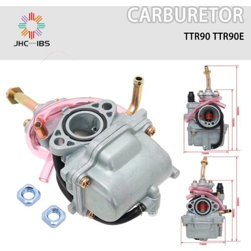 Motorcycle Carburetor Carb Carburador Fuel Supply For YAMAHA TTR90 TTR90E