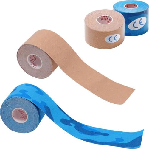 Kinesiology tape kinesio tape grip tape Athletic Recovery Elastic Kneepad Muscle Pain Relief Knee Pads Support Bandage Fitness