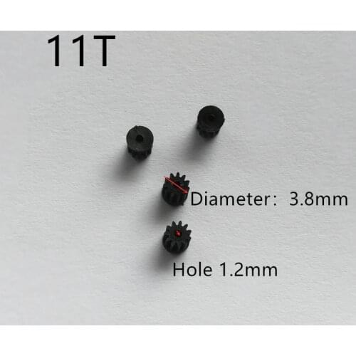Free Shipping Spare Parts 11T 11 Teeth Motor Geas for VISUO XS816 XS809W XS809HW XS809 XS809S RC Quadcopter Drone Accessories