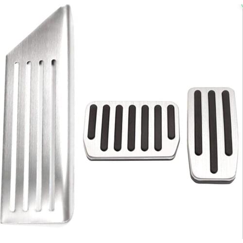Cab Throttle Brake Rest Area Metal Pedal Modification for Tesla Model 3 Car Decor