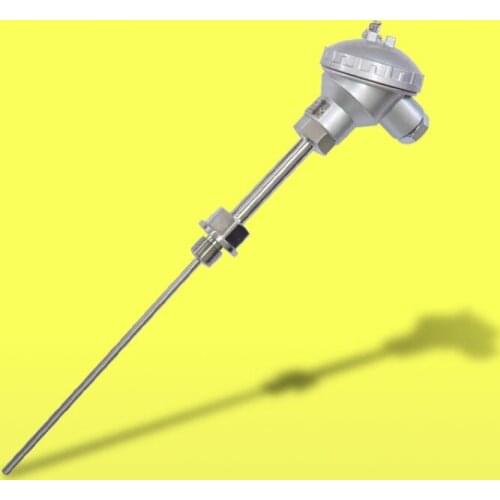 Temperature transmitter high-precision waterproof Pt100 armored K-type thermocouple WZP armored thermal resistance manufacturer