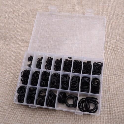 1 Set Thickness 1.5mm 2.4mm 3.1mm Rubber O-ring Gasket Seal Kit Black for Universal Cars Pumps Bearings Electrical Appliances