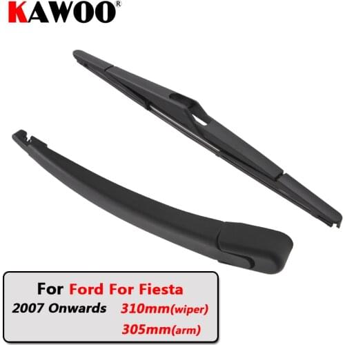 KAWOO Car Rear Wiper Blades Back Window Wipers Arm For Ford For Fiesta Hatchback (2007 Onwards) 310mm Auto Windscreen Blade
