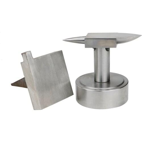 Jewelry Forming Iron Anvil Ring Bending Punching Metal Cast Blacksmith Silversmith Tool