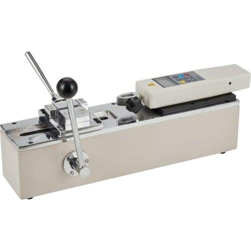 1PC Manual horizontal test stand force gauge test stand HPH 500N Load,Effective travel 150mm, digital display pull rally+fixture