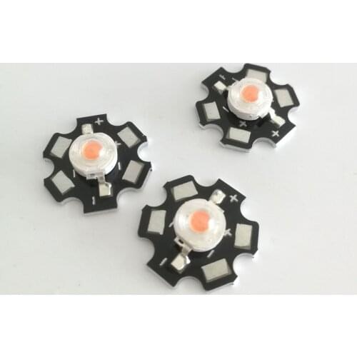 1w 3w 5w full spectrum led grow light chip 380-840nm , best led grow chip for indoor plant grow