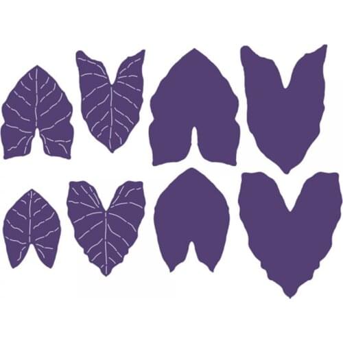 CH 2020 New Arrival Leaves 5 Stencil Metal Cutting Dies For Scrapbooking Practice Hands-on DIY Album Card Craft Decorati