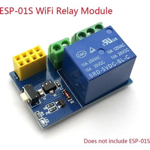 ESP8266 ESP-01S ESP01 S 5V WiFi Relay Module ESP-01S ESP01S Things Smart Home Remote Control Switch Phone APP (no ESP-01S)