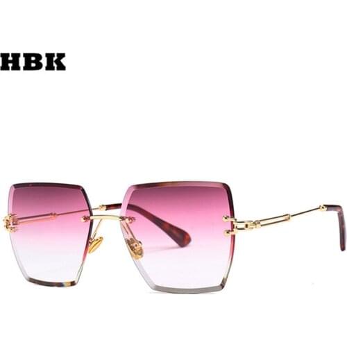 Hbk Women's Sunglasses Transparent Glasses