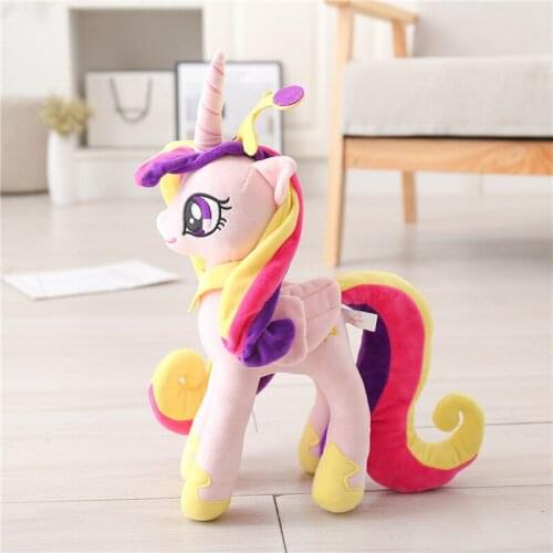 Unicorn Peluche Brinquedos Princess Cadance Horse Plush Doll PP Cotton Stuffed Animals Kids Toys 30CM