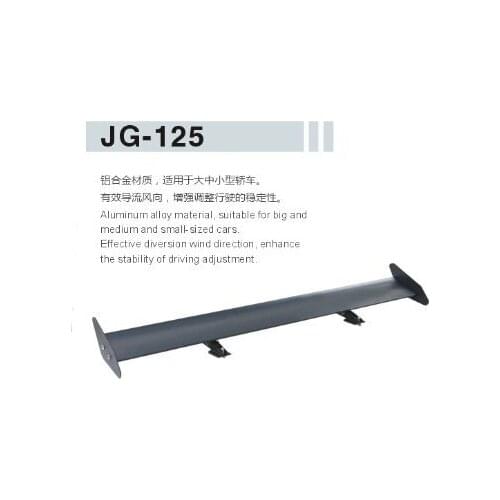 Jg-125-3 hatchback single layer clip type non punching aluminum alloy tail directly sold by manufacturer