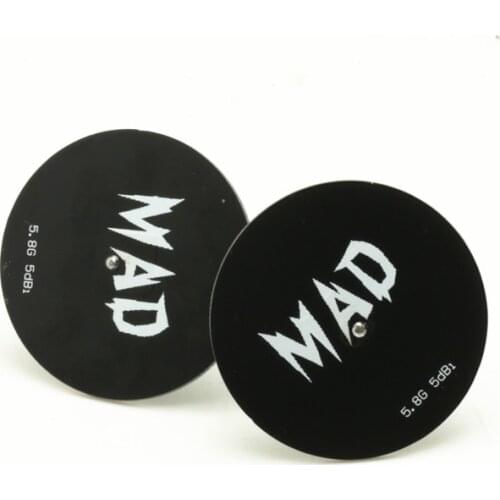 2PCS 5.8G 5DB Circular Mini Patch Antenna for RC Drone FPV Racing Freestyle VTX VRX Goggles Monitor SMA/RP-SMA