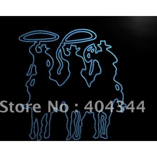 LB711- Western Cowboy Rodeo Texas Pub LED Neon Light Sign home decor crafts