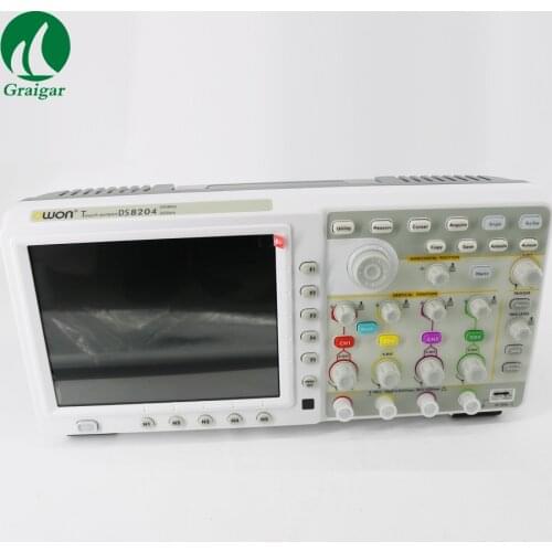 TDS8204 OWON TDS Series digital oscilloscope,200MHz Bandwidth 2GS/s Sample Rate ,4 Channel and 7.6M Record Length
