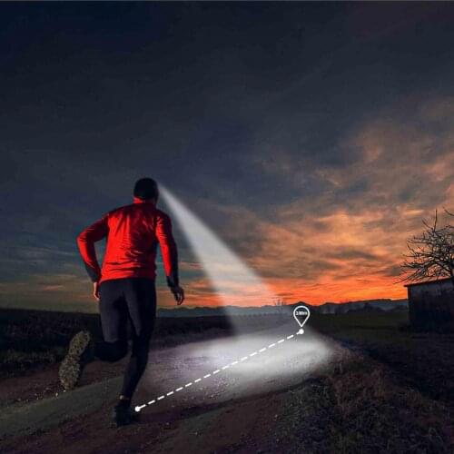 Sensor Head Light Bright Light USB Charging Safety Adjustable Sensor Head Light for Outdoor Camping Hiking Fishing