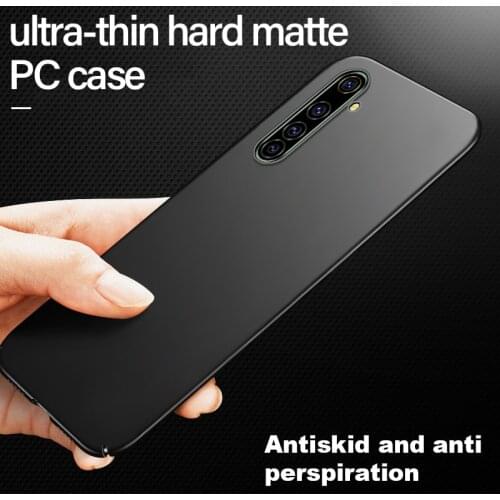 Ultra-thin Hard Matte PC Phone Case For Realme X2Pro X2 X XT XLite 3 3Pro X50 C1 Luxury Frosted Protection Cover Coque