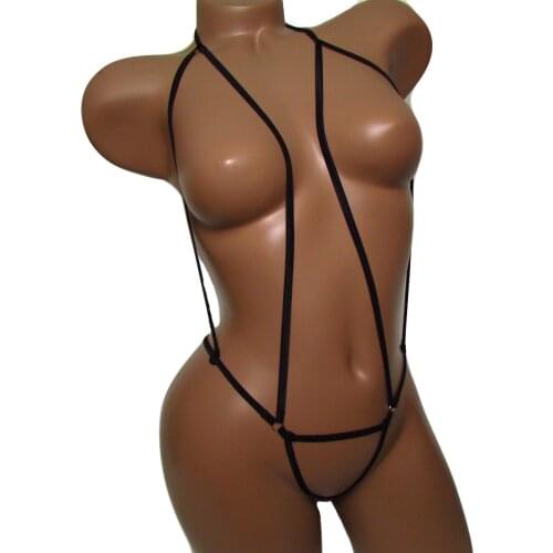 Candy Cherries Sexy Lingerie Bandage Women Extreme Sexy Erotic Micro Bikini Sets Open Crotch Lingerie Underwear Rope G-String