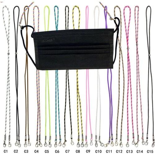 2pcs Mask Rope Holder Cord Adjustable Length Mask Chain for Women Neck Chain Accessories Necklaces Strap Holder for Kids Safety