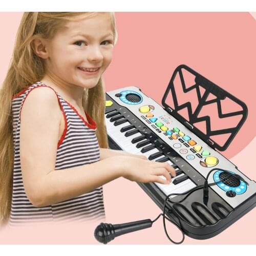 3202A Electronic Piano 32-Key Multifunctional Musical Toys for Beginners Gift