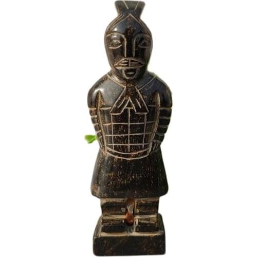 Antique jade, Xiuyu, snowflake jade, terracotta warriors and horses, small ornaments