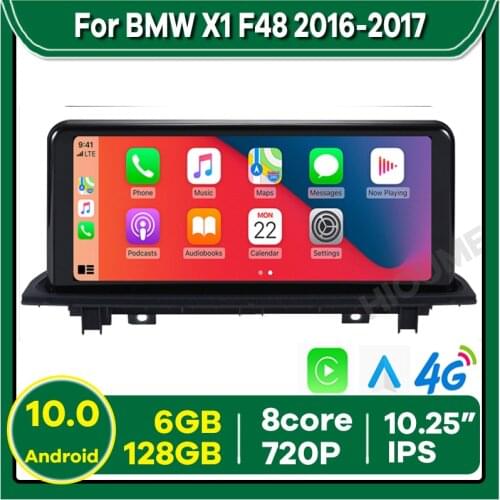 12.3" 8Core CPU 8+128G Android 10 Car Multimedia Player for BMW X1 E84 F48 2009-2020 with GPS Navigation CarPlay Stereo Radio