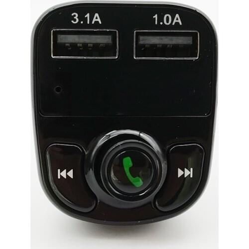 Wireless Car Kit Handsfree Bluetooth FM Transmitter LCD MP3 Player USB Charger