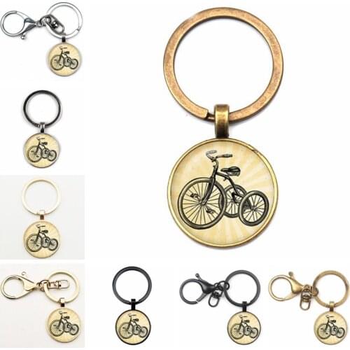 Cute New I Love Bicycle Keychain Souvenir Travel Game Keyring Men Women Gift Jewelry Charm Bag Key Chain Pendant Accessorie Girl