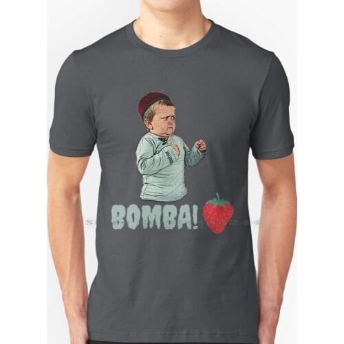 Hasbulla Magomedov-Mini Khabib T Shirt 100% Pure Cotton Hasbulla Nurmagomedov Bomba Mini Khabib Memes Fighting Creative