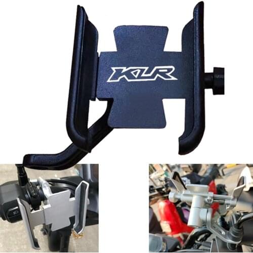 Mobile Phone Motorcycle Navigation Bracket Handlebar rearview mirror installation for KAWASAKI KLR650 KLR 650 250 KLR250