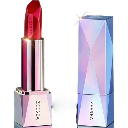 CY ZEESEA Small Star Diamond Lipstick Not Easy to Fade Matte Soft Mist Lipstick Free Shipping