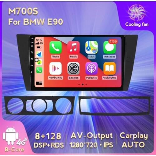 MEKEDE new model Car Radio Multimedia Player for BMW 3 Series E90 E91 E92 E93 6G+128GB Support Steering Wheel Control