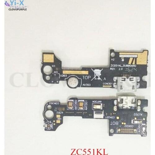 Wholesale 30PCS/Lot Dock Connector Micro USB Charger Charging Port Flex Cable For Asus Zenfone 3 Laser ZC551KL Repair Parts