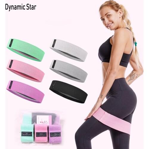 Great Fitness Equipment Yoga Resistance Bands Gym Home Cardio Training Workout Exercise Buttocks Hip Circle Rubber Elastic Band