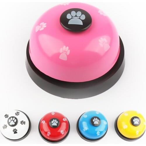 Pet Bell Dog Doorbell Dog Cats Training Articles for dogs Cat Toys Feeding Reminder Pet Potty training bell кликер для собак