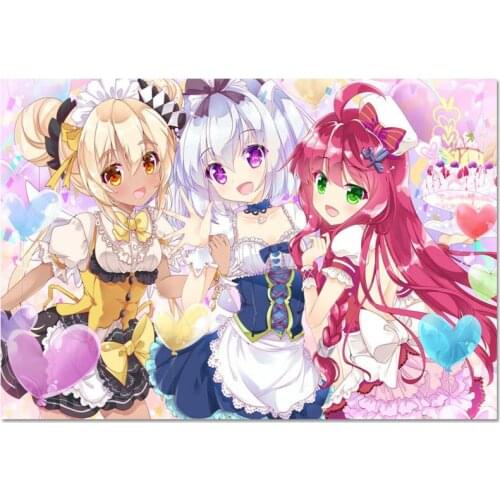 1000-Chan Poster Cloth Silk Poster Home Decoration Wall Art Fabric Poster Print 40X60cm.50X75cm,60X90cm