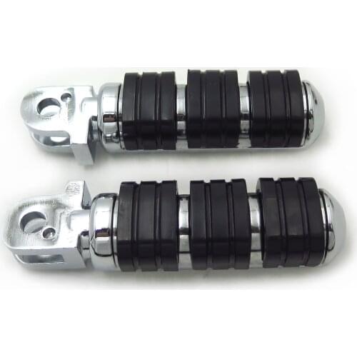 Aftermarket free shipping motorcycle parts Foot Pegs for Triumph Thunderbird Sport Adventurer Bonneville Speed Master Chromed