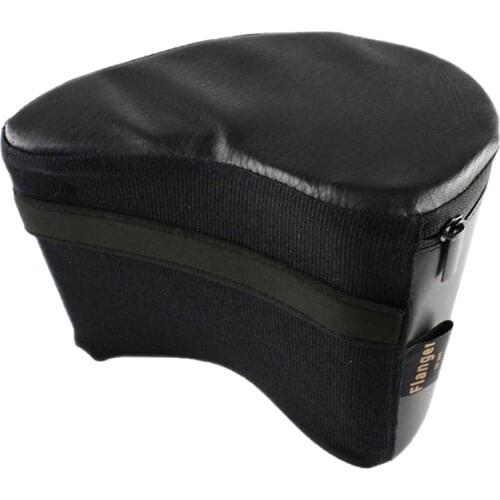 Durable Classical Guitar Foot Rest Flamenco Guitar Footstools Antiskid Lightweight Elastic Band Pad Guitar Playing Leg Cushion