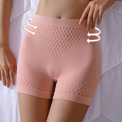 Safety Shorts Slimming Pants High Waist Underwear Shorts Women Ladies Pants Underwear Nylon Safety Pants Boyshorts Shapers Drop