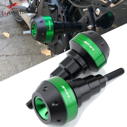 For KAWASAKI NINJA ZX6R 636 ZX-6R 2013-2021 Motorcycle CNC Frame Sliders Falling Protection Fairing Guard Crash Pad Protector