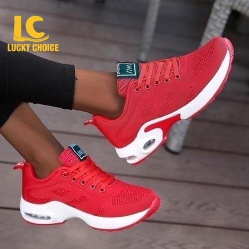 Sport Shoes Women Breathable Casual Shoes Outdoor Light Sport Shoes Casual Platform Ladies Sneakers Chaussure Femme Basket Femme
