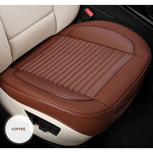 Universal car seat cover leather for auto SsangYong Korando Actyon Rexton Chairman Kyron car seats caution protector car-styling